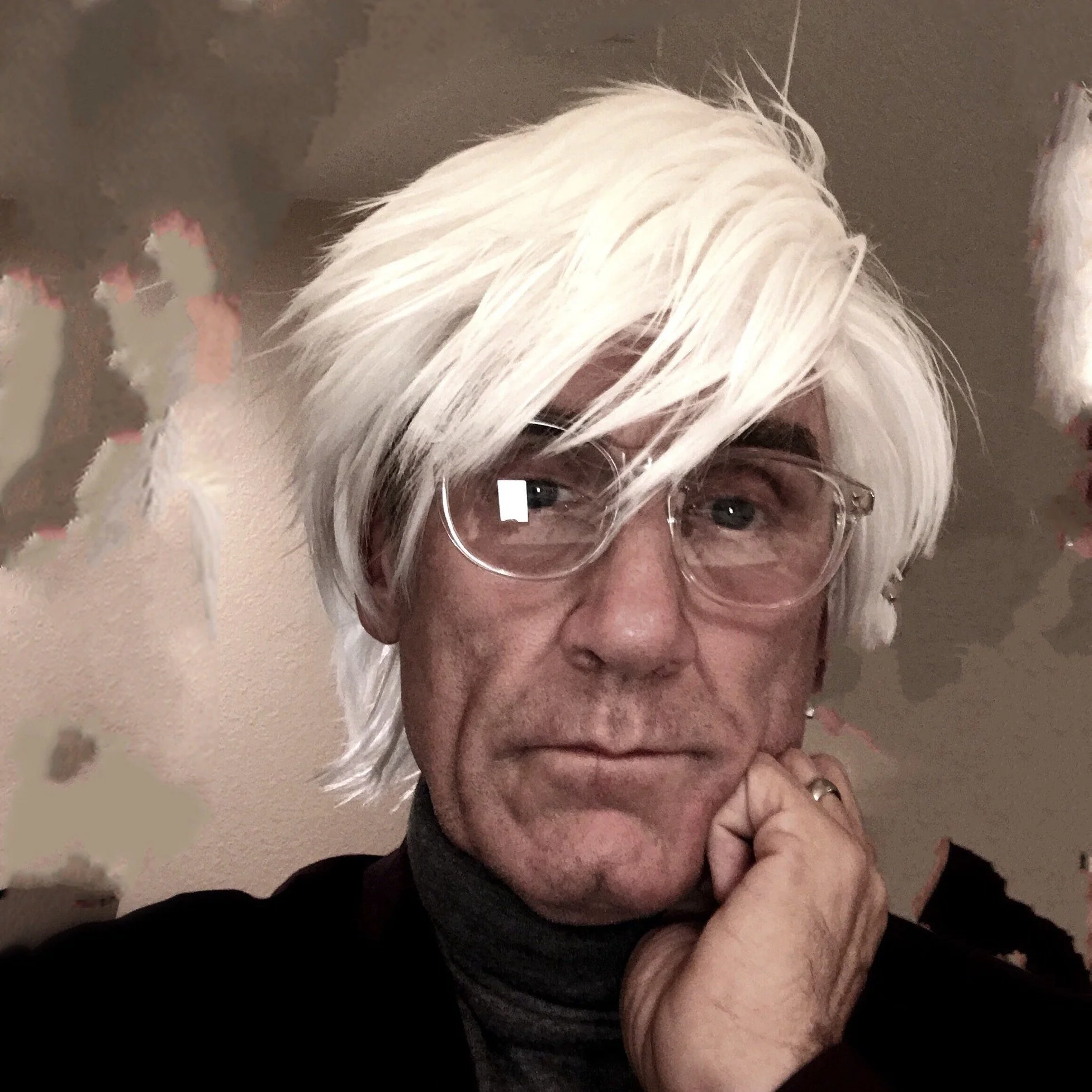 Hire the Finest Andy Warhol Lookalike & Soundalike Today
